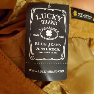 NWT Lucky leather shorts